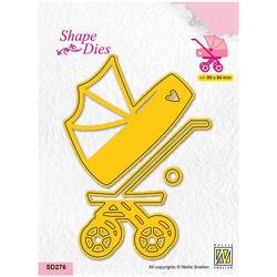 Wykrojnik - Nellie`s - SD276 Baby car wózek